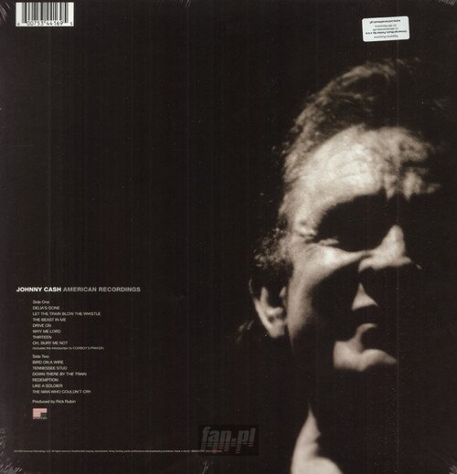 JOHNNY CASH: AMERICAN RECORDINGS (LP WINYL)