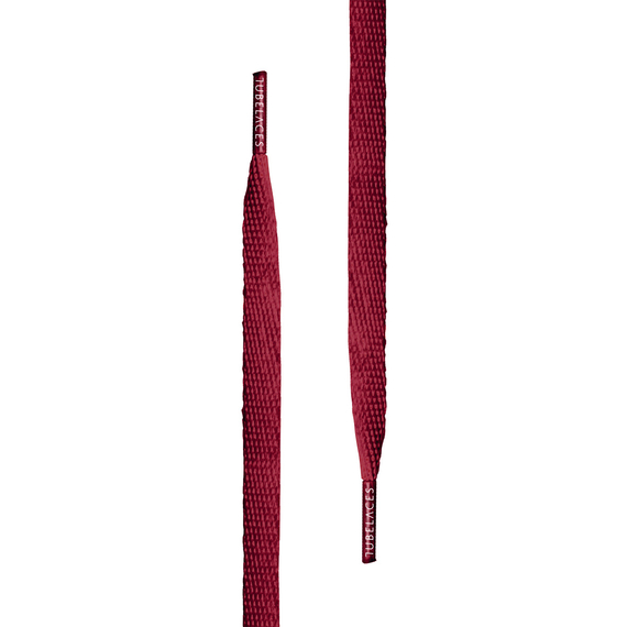 sznurowadła TUBELACES - MAROON (120 cm)